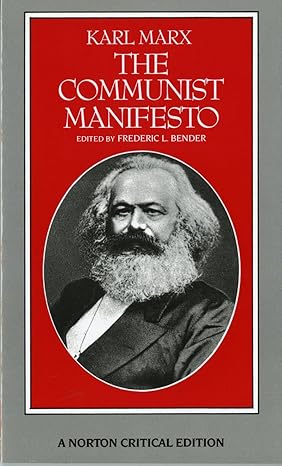 Cover of The Communist Manifesto (Norton Critical Editions) by Karl Marx