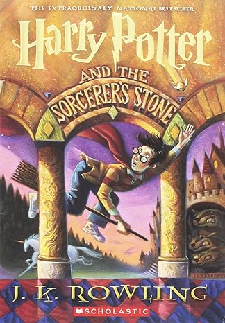 Cover of Harry Potter and the Sorcerer's Stone by J.K. Rowling