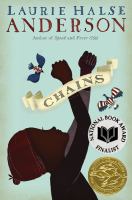 Chains by Laurie Halse Anderson cover